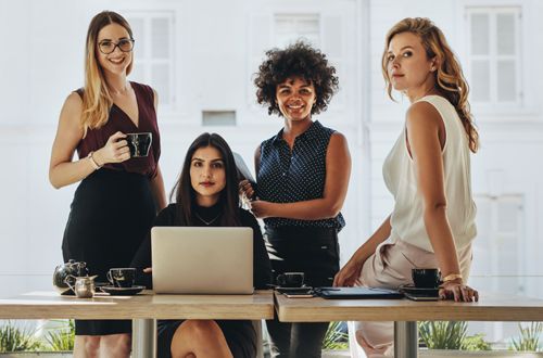 women | entrepreneurs | startup | team | young | nextgen | corporate